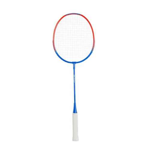 
      Kids Badminton Racket 90g Aluminium BR100 Blue Red
  